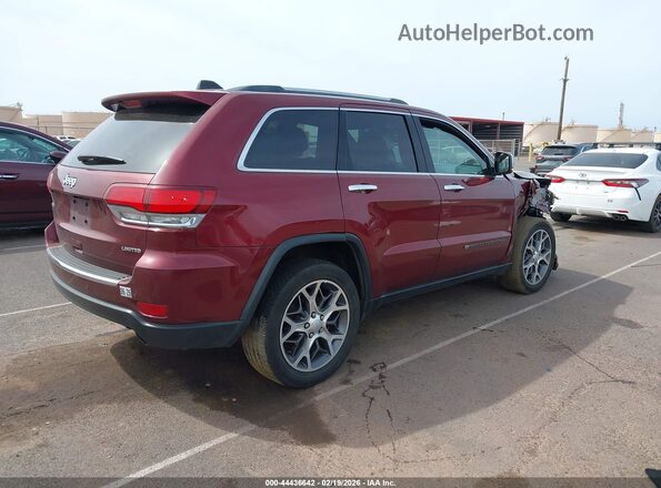 1C4RJEBG5NC154575 2022 JEEP GRAND CHEROKEE WK Red Rear right
