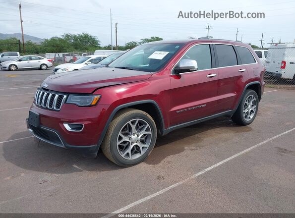 1C4RJEBG5NC154575 2022 JEEP GRAND CHEROKEE WK Red Front left