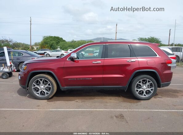 1C4RJEBG5NC154575 2022 JEEP GRAND CHEROKEE WK Red Rear interior view