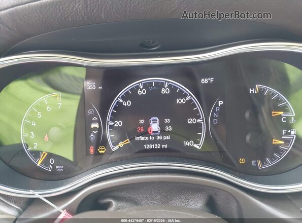 1C4RJECG1HC838283 2017 JEEP GRAND CHEROKEE Brown Widok tylnych siedzeń