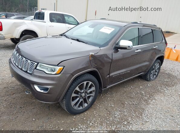1C4RJECG1HC838283 2017 JEEP GRAND CHEROKEE Brown Przód lewy