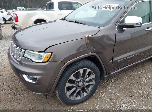 1C4RJECG1HC838283 2017 JEEP GRAND CHEROKEE Brown Widok z przodu