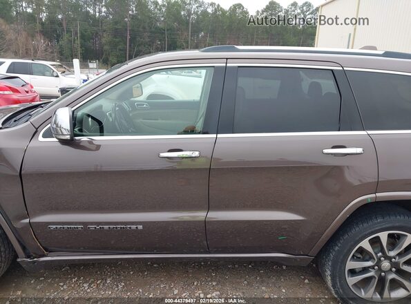 1C4RJECG1HC838283 2017 JEEP GRAND CHEROKEE Brown Widok wnętrza 360 stopni