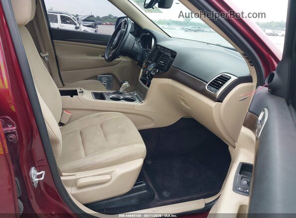 1C4RJFAG1HC766932 2017 JEEP GRAND CHEROKEE Бордовый Вид салона спереди