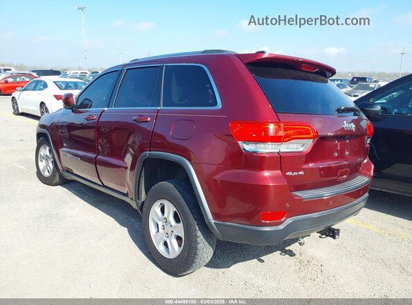 1C4RJFAG1HC766932 2017 JEEP GRAND CHEROKEE Бордовый Задняя левая четверть