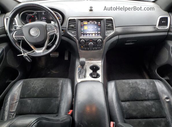 1C4RJFAG1HC807351 2017 JEEP GRAND Blue Вид панелі приладів