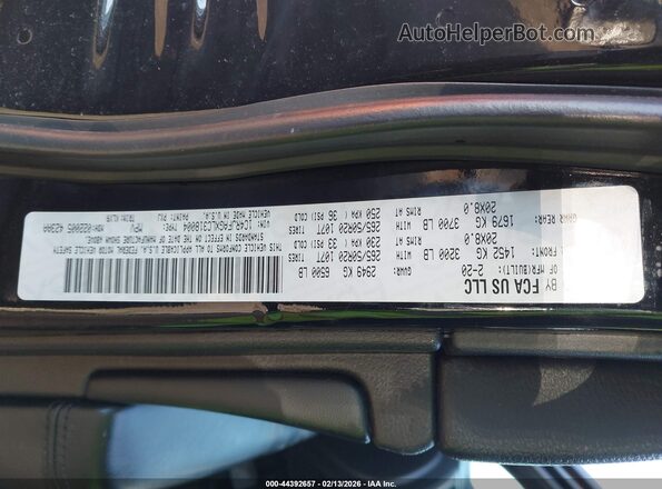 1C4RJFAGXLC318004 2020 JEEP GRAND CHEROKEE Black 