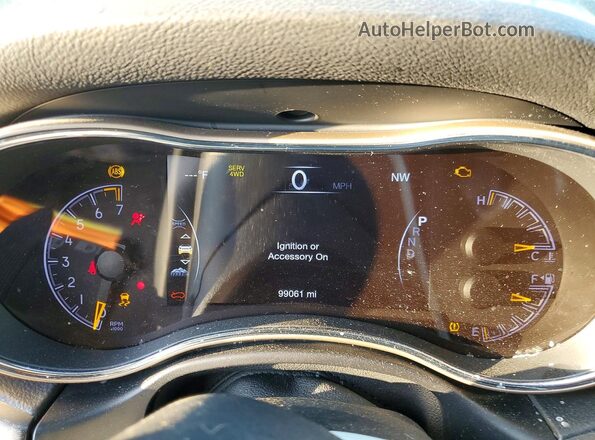 1C4RJFBG3GC422161 2016 JEEP GRAND Белый Вид щитка приборов