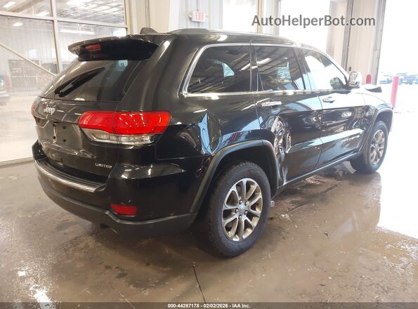 1C4RJFBG3GC493358 2016 JEEP GRAND CHEROKEE Black Հետևի աջ