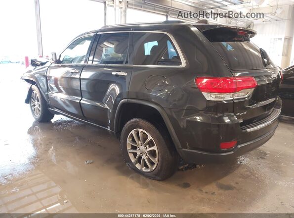 1C4RJFBG3GC493358 2016 JEEP GRAND CHEROKEE Black Հետևի ձախ