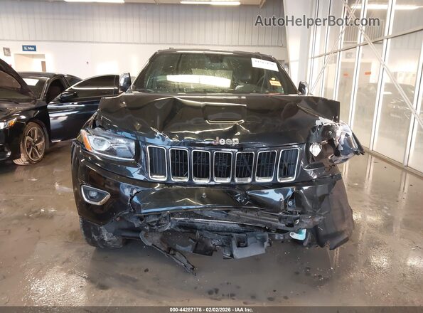 1C4RJFBG3GC493358 2016 JEEP GRAND CHEROKEE Black Սարքավորումների վահանակի տեսք