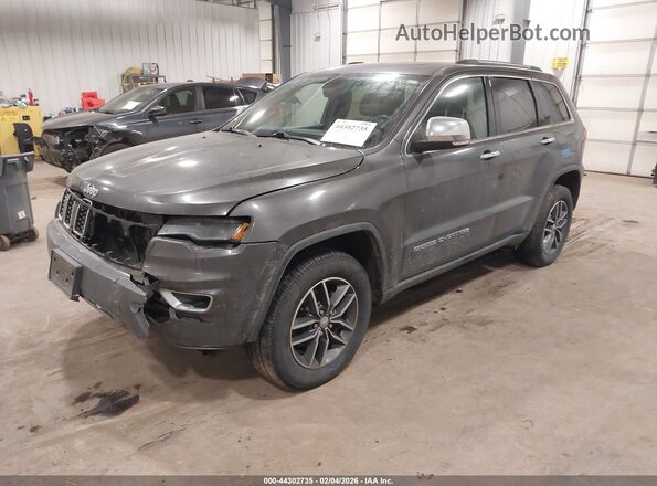 1C4RJFBG3JC155630 2018 JEEP GRAND CHEROKEE Gray Передня ліва чверть