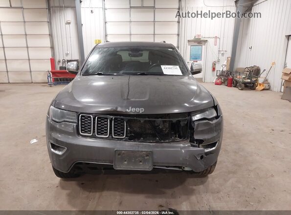 1C4RJFBG3JC155630 2018 JEEP GRAND CHEROKEE Gray Вид щитка приладів
