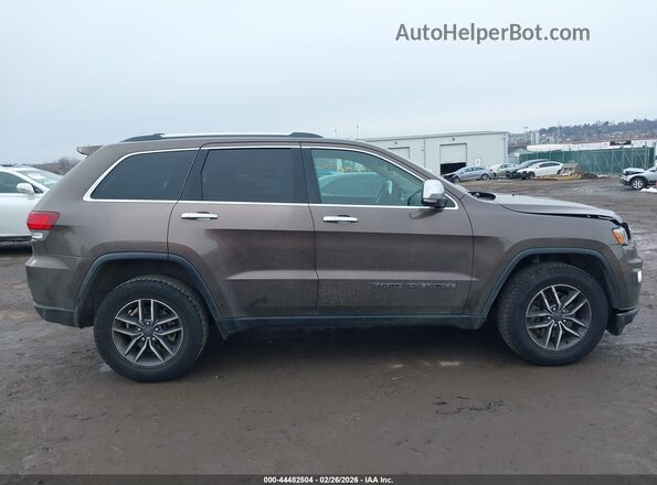 1C4RJFBG7MC509735 2021 JEEP GRAND CHEROKEE Серый Вид задней части салона
