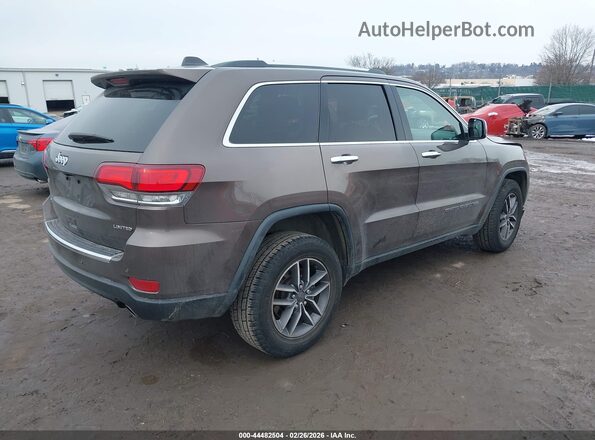 1C4RJFBG7MC509735 2021 JEEP GRAND CHEROKEE Серый Задняя правая четверть