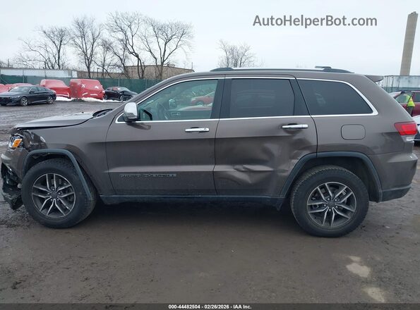1C4RJFBG7MC509735 2021 JEEP GRAND CHEROKEE Серый Панорамный вид салона 360°