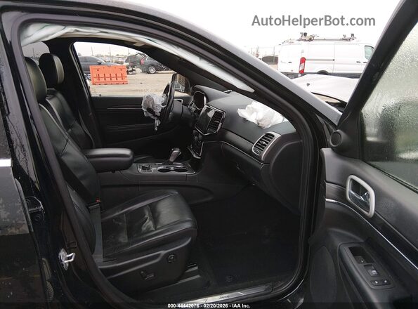 1C4RJFBG3MC666128 2021 JEEP GRAND CHEROKEE Black Widok wnętrza z przodu