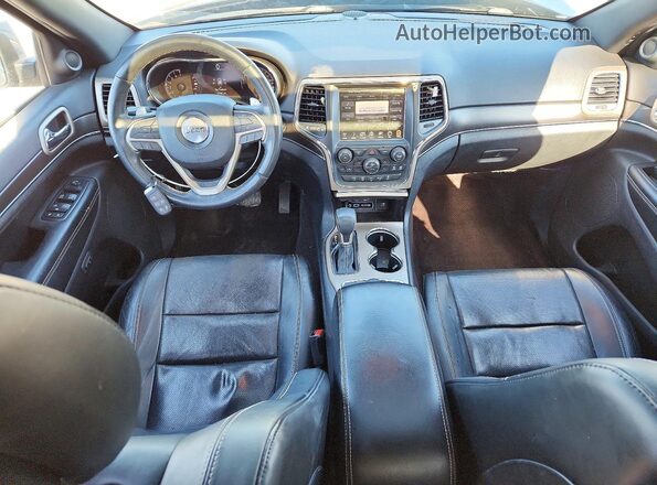 1C4RJFBG4GC312607 2016 JEEP GRAND Charcoal Widok deski rozdzielczej