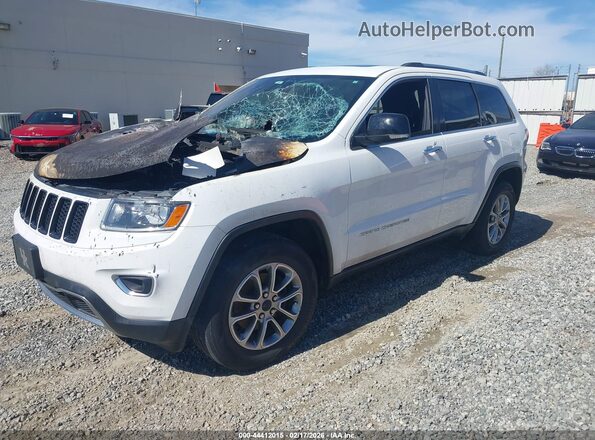 1C4RJFBG4GC339015 2016 JEEP GRAND CHEROKEE White Առջևի ձախ երեք քառորդ տեսարան