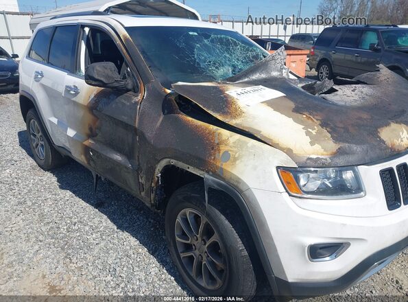 1C4RJFBG4GC339015 2016 JEEP GRAND CHEROKEE White Սարքավորումների վահանակի տեսք