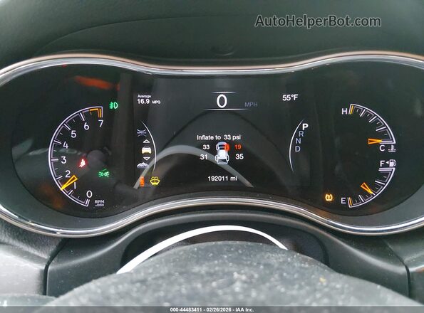 1C4RJFBG4GC392250 2016 JEEP GRAND CHEROKEE Белый Вид задних сидений