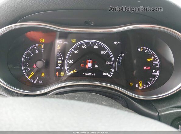 1C4RJFBG4HC617641 2017 JEEP GRAND CHEROKEE Black უკანა სავარძლების ხედი