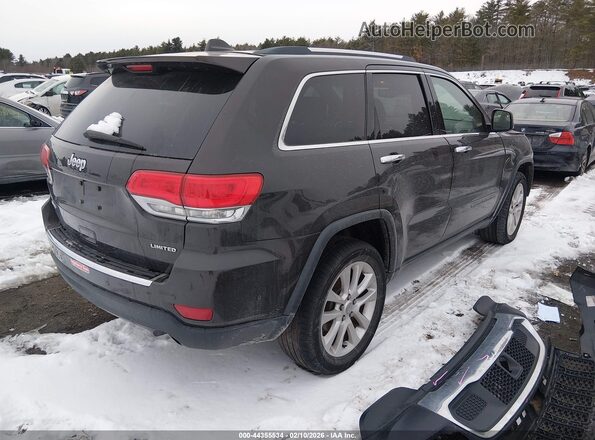 1C4RJFBG4HC617641 2017 JEEP GRAND CHEROKEE Black უკანა მარჯვენა