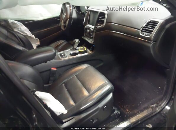1C4RJFBG6JC433047 2018 JEEP GRAND CHEROKEE Black Widok wnętrza z przodu