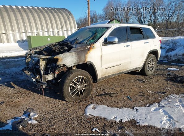 1C4RJFBG8HC862751 2017 JEEP GRAND CHEROKEE White Առջևի ձախ երեք քառորդ տեսարան