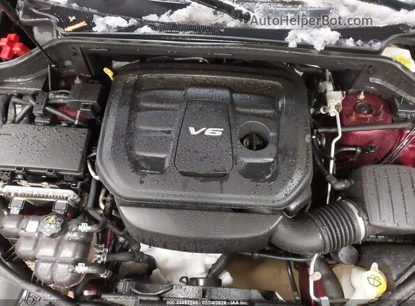 1C4RJFBG9GC339138 2016 JEEP GRAND CHEROKEE Maroon Вид ззаду