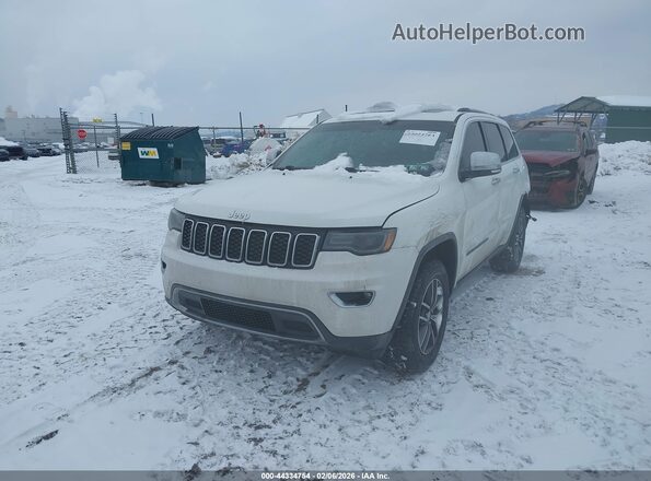 1C4RJFBG9HC635262 2017 JEEP GRAND CHEROKEE White Vista tres cuartos delantera izquierda