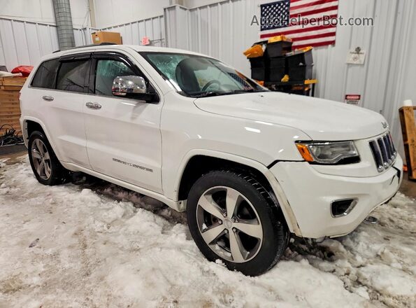 1C4RJFCG5GC364942 2016 JEEP GRAND Белый Передняя правая четверть