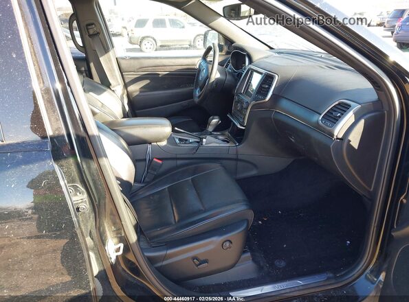 1C4RJFCG8JC236105 2018 JEEP GRAND CHEROKEE Black Widok wnętrza z przodu