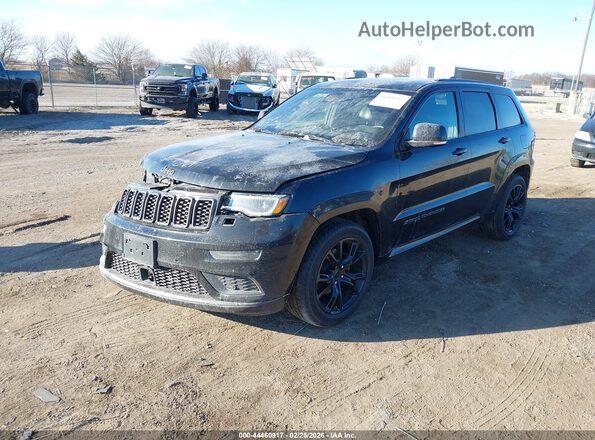 1C4RJFCG8JC236105 2018 JEEP GRAND CHEROKEE Black Przód lewy