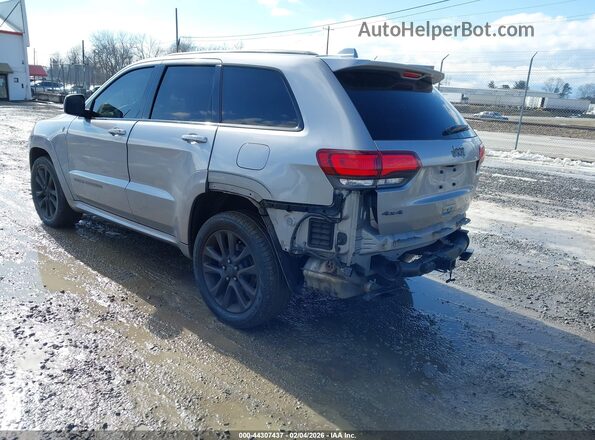 1C4RJFCT8JC403074 2018 JEEP GRAND CHEROKEE Серебряный Задняя левая четверть