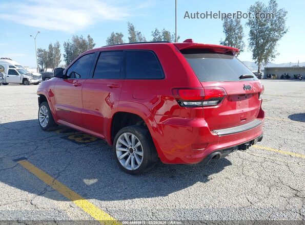 1C4RJFDJ1MC639504 2021 JEEP GRAND CHEROKEE Бордовый Задняя левая четверть