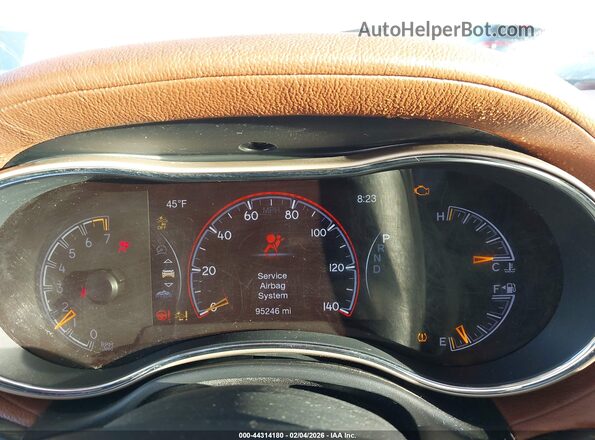 1C4RJFJG7GC497334 2016 JEEP GRAND CHEROKEE White Vista de los asientos traseros