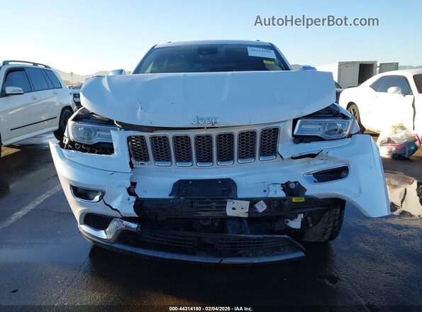 1C4RJFJG7GC497334 2016 JEEP GRAND CHEROKEE White Vista del cuadro de instrumentos
