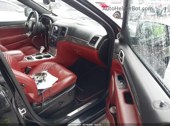 1C4RJFN97JC316400 2018 JEEP GRAND CHEROKEE Black Front interior view
