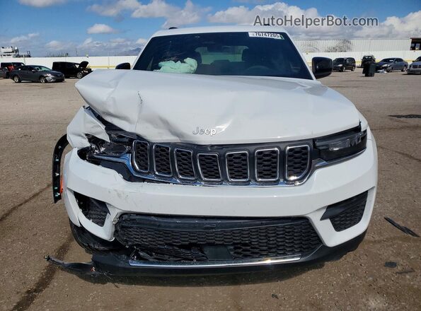 1C4RJGAG8SC355198 2025 JEEP GRAND White წინა ხედი