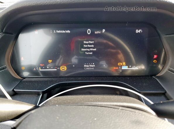 1C4RJHAG0SC324971 2025 JEEP GRAND White Вид щитка приладів