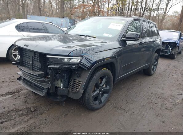 1C4RJHBGXRC217810 2024 JEEP GRAND CHEROKEE Dark Blue წინა მარცხენა ხედი სამი მეოთხედიდან