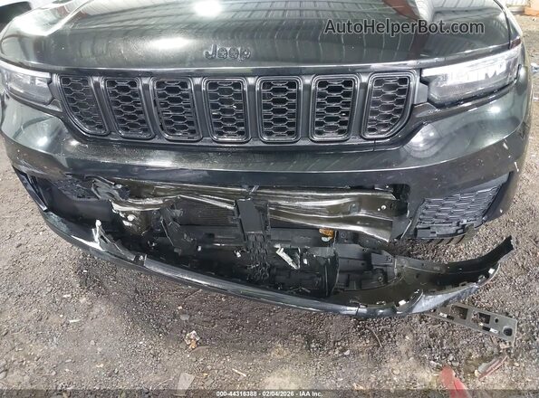 1C4RJKAG2P8872185 2023 JEEP GRAND CHEROKEE L Black Դիմացի տեսք