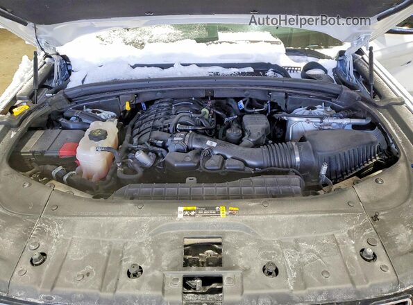 1C4RJKBG0P8872524 2023 JEEP GRAND White Vista del compartimento del motor