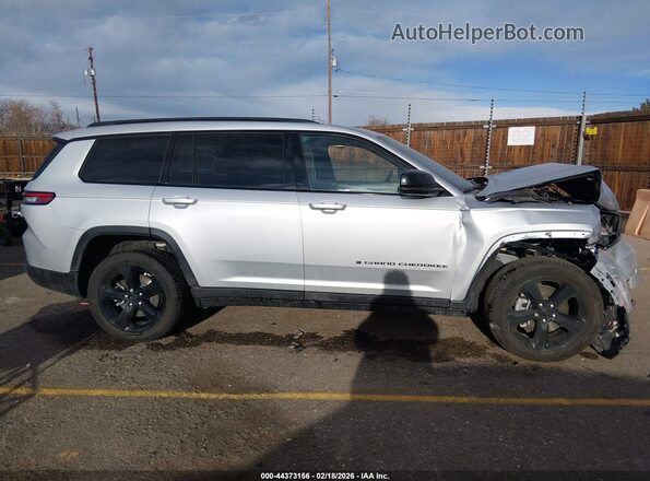 1C4RJKBG1S8638109 2025 JEEP GRAND CHEROKEE L Gray Սալոնի 360 աստիճան տեսք