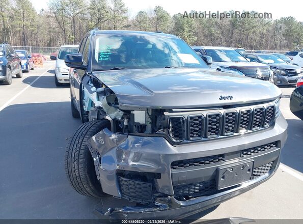 1C4RJKBG3P8101698 2023 JEEP GRAND CHEROKEE L Серый Вид спереди