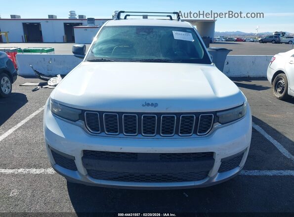 1C4RJKBG5M8135556 2021 JEEP GRAND CHEROKEE L White ხელსაწყოთა პანელის ხედი