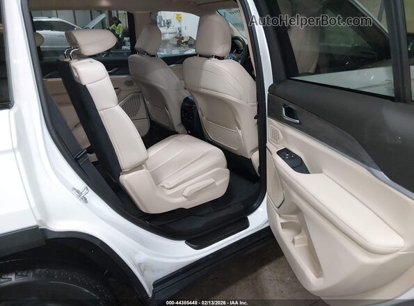 1C4RJKBG8N8633851 2022 JEEP GRAND CHEROKEE L White Vista de la etiqueta del VIN