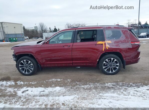 1C4RJKDGXN8543159 2022 JEEP GRAND CHEROKEE L Red 