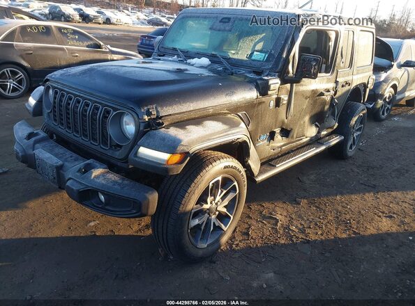 1C4RJXN64SW603933 2025 JEEP WRANGLER Black Передня ліва чверть